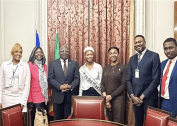 Ambassade du Congo en France : Evy Souka reçue pour ses projets de valorisation culturelle africaine