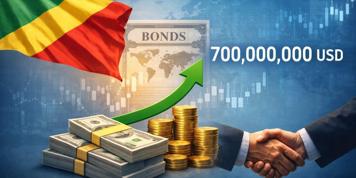 Congo-Brazzaville : 700 millions de dollars levés sur les marchés internationaux grâce à une émission obligataire historique