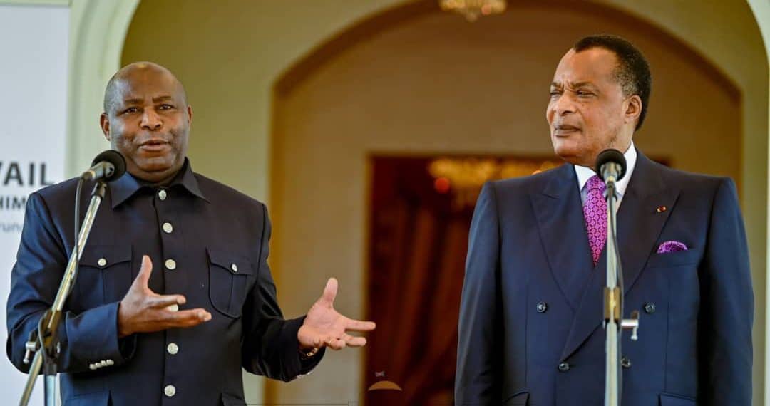 Réélection de Denis Sassou Nguesso : Le Président burundais Évariste Ndayishimiye salue une « victoire éclatante »