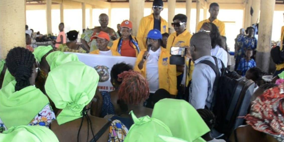 Brazzaville : Les Commerçantes en « Union Sacrée » derrière Denis Sassou Nguesso