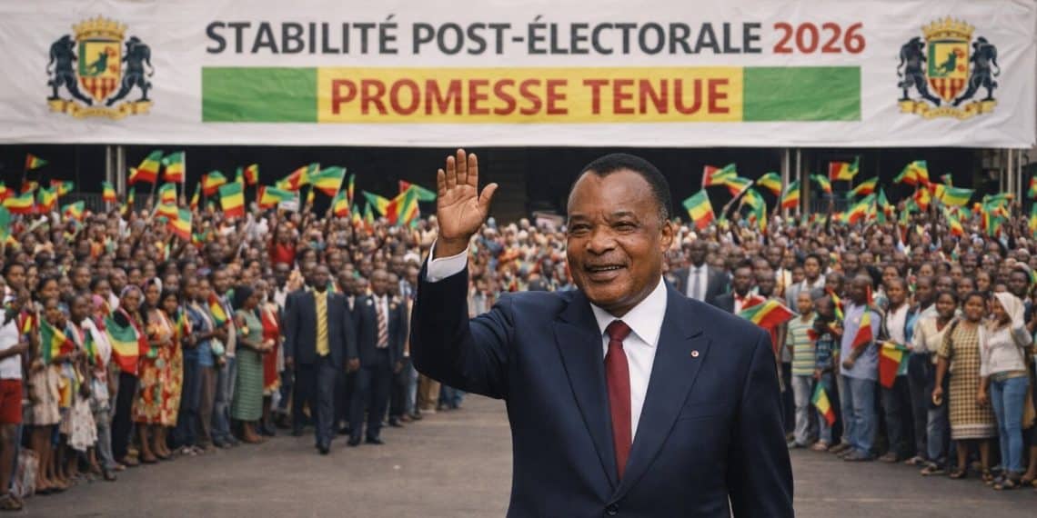 Stabilité post-électorale 2026 : première promesse tenue par Denis Sassou N'Guesso