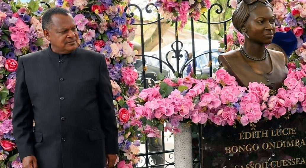 Recueillement à Edou : Denis Sassou N’Guesso honore la mémoire de sa fille, Edith Lucie Bongo Ondimba