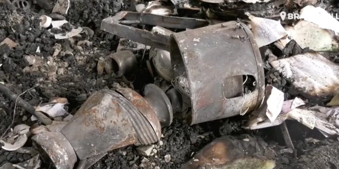 Makélékélé : une maison familiale ravagée par un incendie criminel en pleine nuit