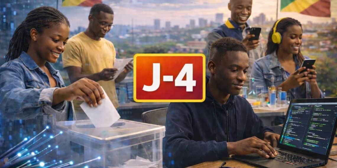 J-4 avant le choc : Pourquoi la jeunesse congolaise est devenue l’arme secrète de Denis Sassou N’Guesso