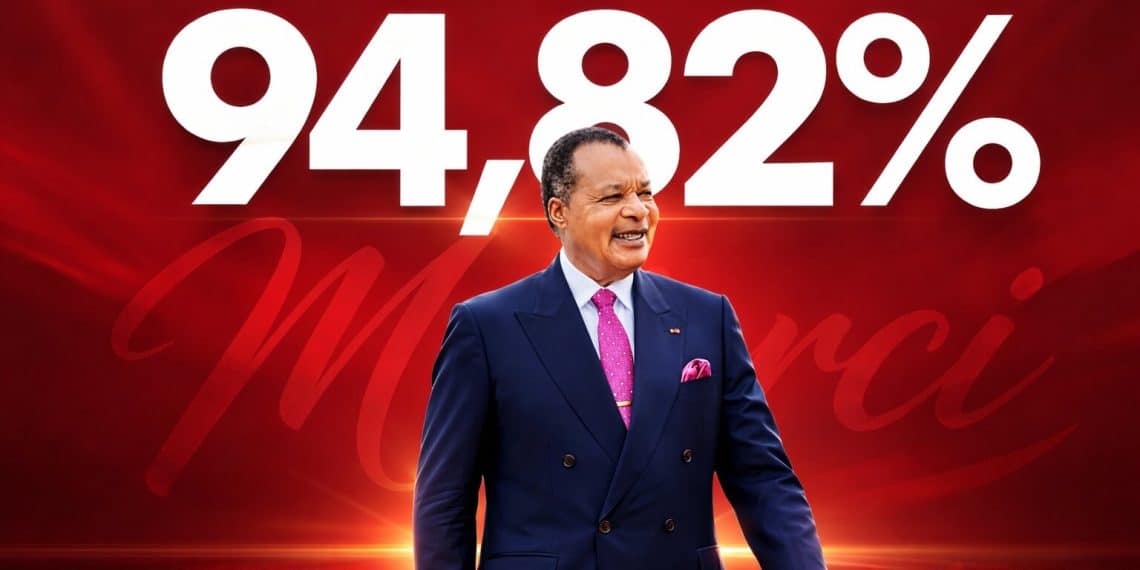 ANALYSE : Ce que révèlent les 94,82 % de Denis Sassou-N’Guesso