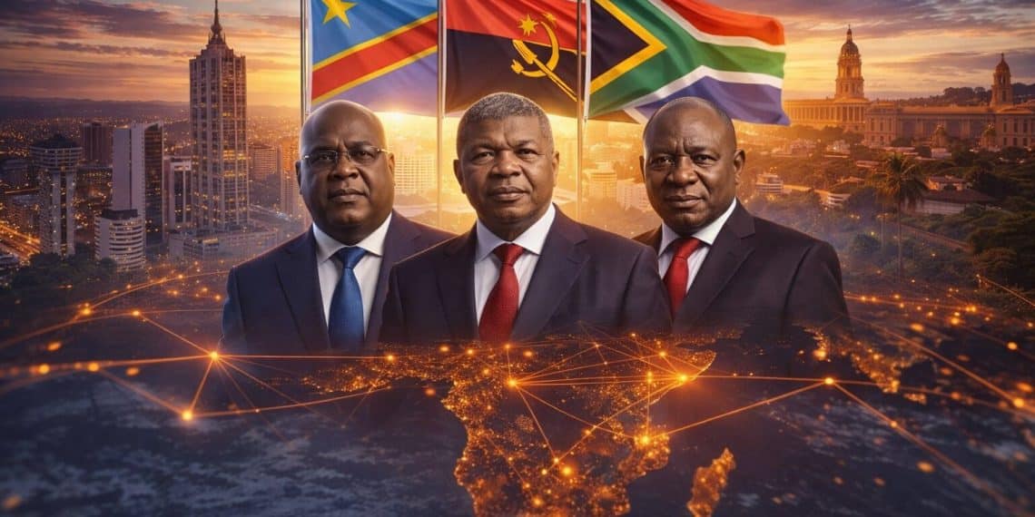 ALLIANCE STRATÉGIQUE : L'axe Kinshasa-Luanda-Pretoria redessine l'avenir de l'Afrique australe