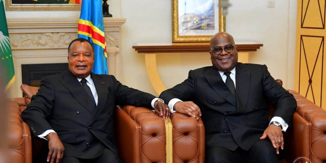 Réélection de Denis Sassou Nguesso : Félix Tshisekedi salue une « brillante » victoire et appelle au renforcement des liens