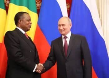 Diplomatie : Vladimir Poutine salue la victoire de Denis Sassou Nguesso et scelle l’axe Brazzaville-Moscou