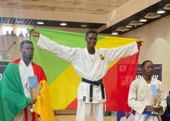 Arts martiaux : Sibail Charlemane Ndzon hisse le Congo au sommet du Grand Prix de Yaoundé
