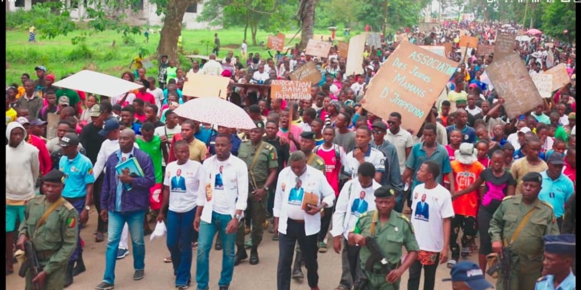 Présidentielle 2026 : Dave Mafoula en campagne dans le nord du pays