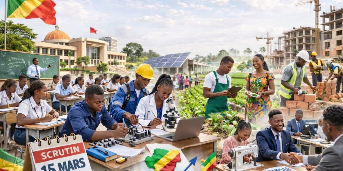 Présidentielle 2026 : le pari ambitieux de Sassou N’Guesso pour faire de l’école un vrai moteur d’emplois pour les jeunes