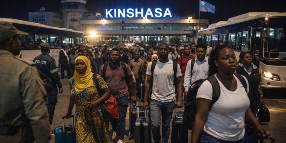 Accord RDC-USA : Kinshasa accueille le premier contingent de ressortissants de pays tiers