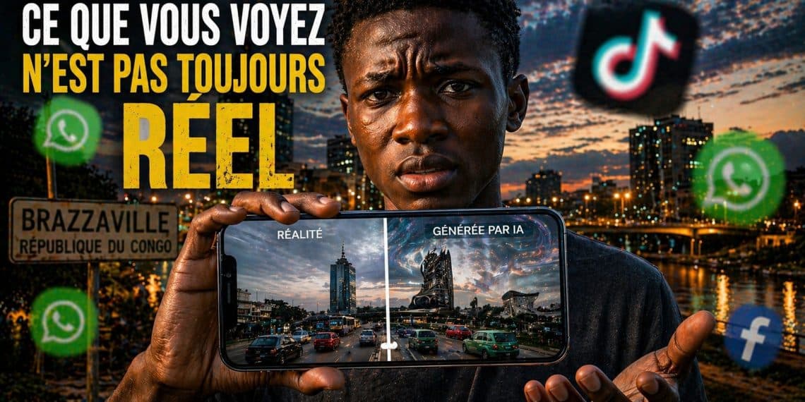 Congo : avec l’IA, la frontière entre vrai et faux disparaît déjà sur les réseaux