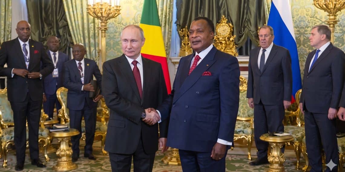 Sommet au Kremlin : Denis Sassou Nguesso et Vladimir Poutine tracent les contours d'une alliance stratégique renforcée