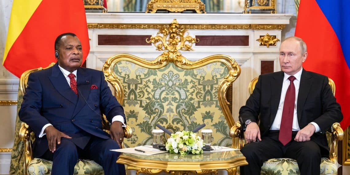 Le Congo, « Terrain Fertile » : Vladimir Poutine salue la stabilité et la vision de Denis Sassou Nguesso au Kremlin