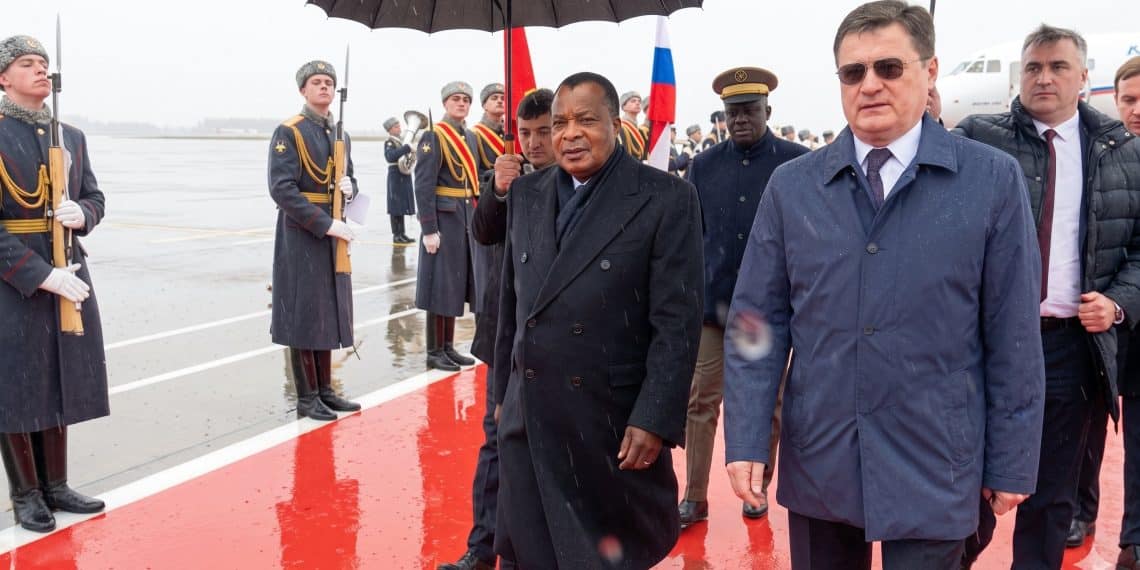 Diplomatie de haut sommet : Denis Sassou Nguesso et Vladimir Poutine renforcent l’axe Brazzaville-Moscou