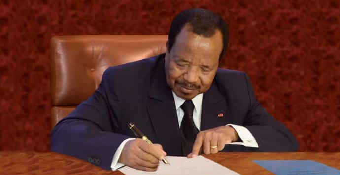 Cameroun : Vers une réforme constitutionnelle majeure avec l'instauration d'un poste de vice-président