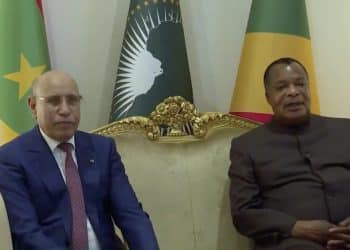 Congo-Mauritanie : tête-à-tête entre Denis Sassou N'Guesso et Mohamed Ould Ghazouani à Oyo