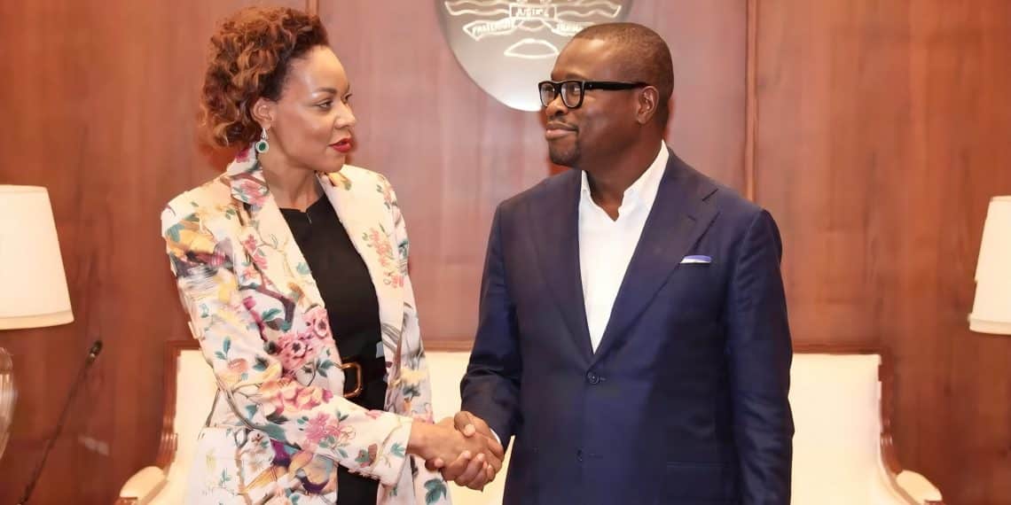 Cotonou : Françoise Joly au cœur du sacre de Romuald Wadagni pour l’axe Congo-Bénin