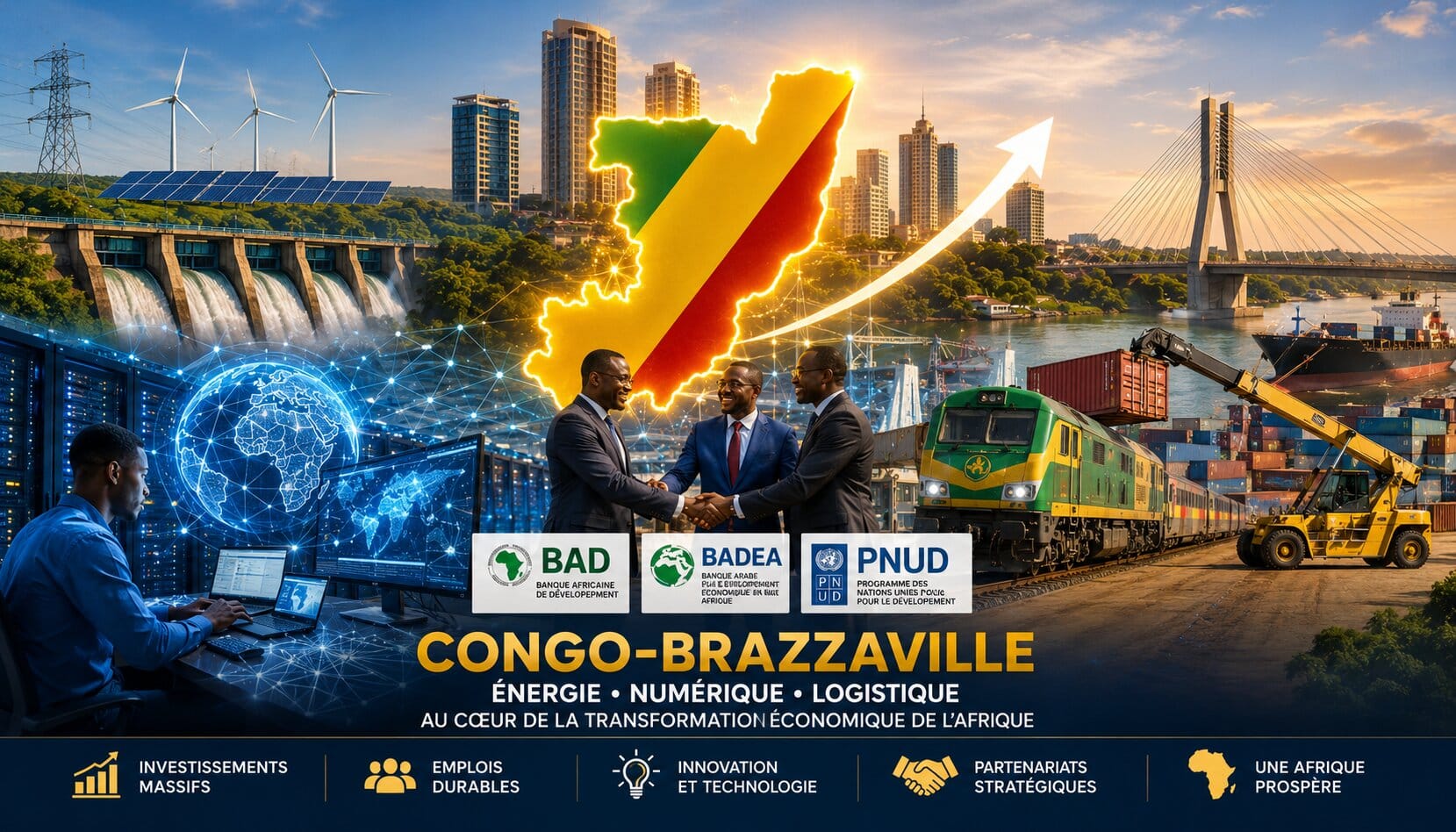 Le Congo vise une transformation majeure d’ici 2035 sous l’impulsion de Denis Sassou N’Guesso