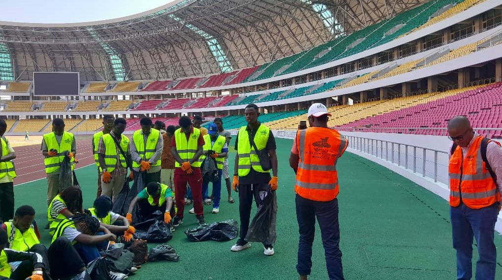 Engagement Citoyen : La Jeunesse Congolaise au Chevet du Stade de la Concorde