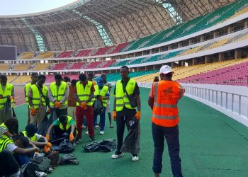 Engagement Citoyen : La Jeunesse Congolaise au Chevet du Stade de la Concorde