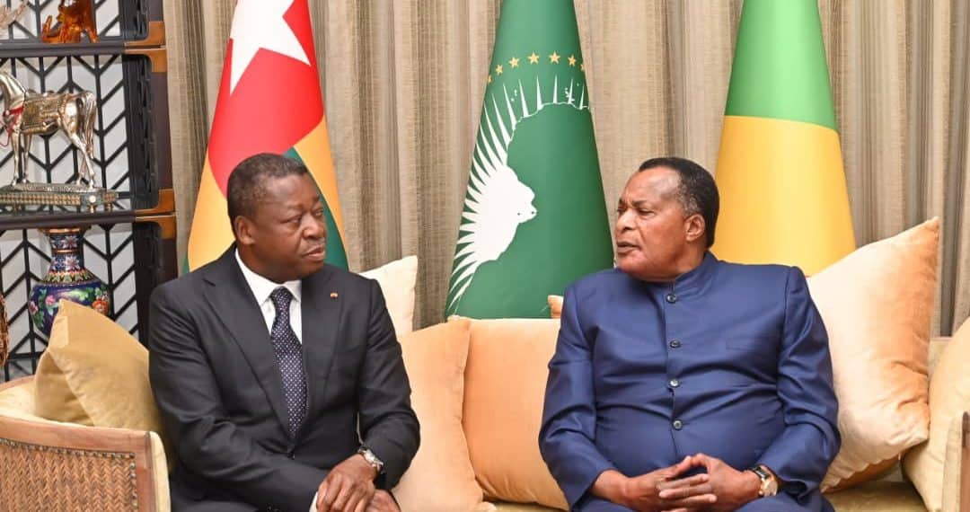 Congo-Togo : Denis Sassou Nguesso et Faure Gnassingbé scellent une alliance maritime et diplomatique majeure à Oyo !
