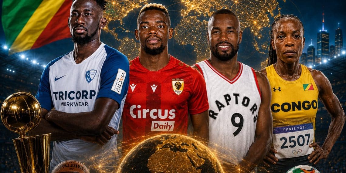 NBA, Sprint, Football : Comment nos champions congolais conquièrent secrètement le monde