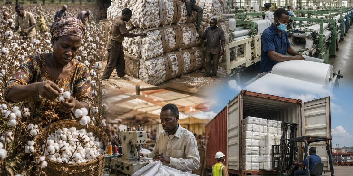 Textile : Le coton africain ne veut plus être bradé à l’Occident