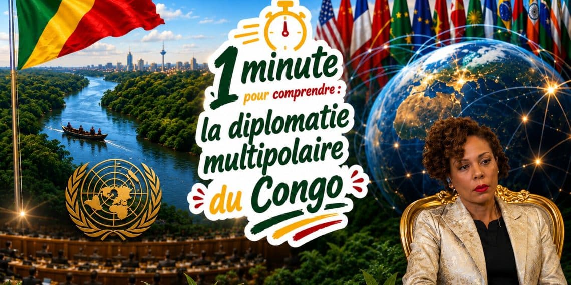 1 minute pour comprendre : la diplomatie multipolaire du Congo