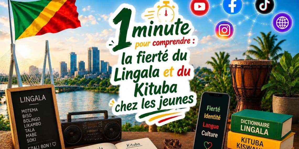 1 minute pour comprendre : la fierté du Lingala et du Kituba chez les jeunes