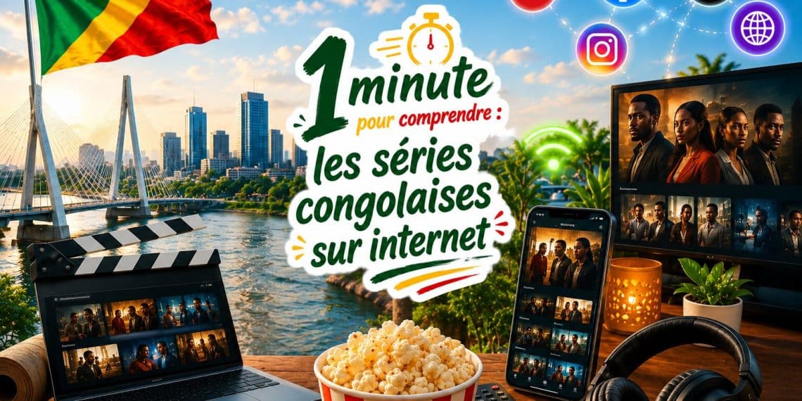 1 minute pour comprendre : les séries congolaises sur internet