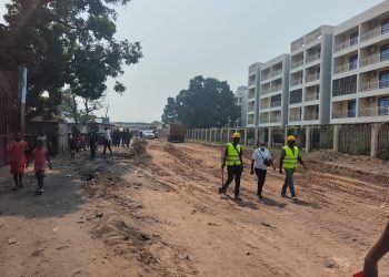Brazzaville : Le chantier choc de l'avenue des Blindés est enfin lancé à Ouenzé !
