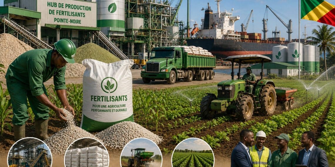 Agriculture au Congo : Comment Pointe-Noire s'apprête à devenir le géant africain de la production d'engrais