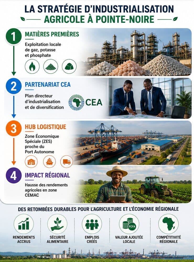 Stratégie d'industrialisation agricole de Pointe-Noire