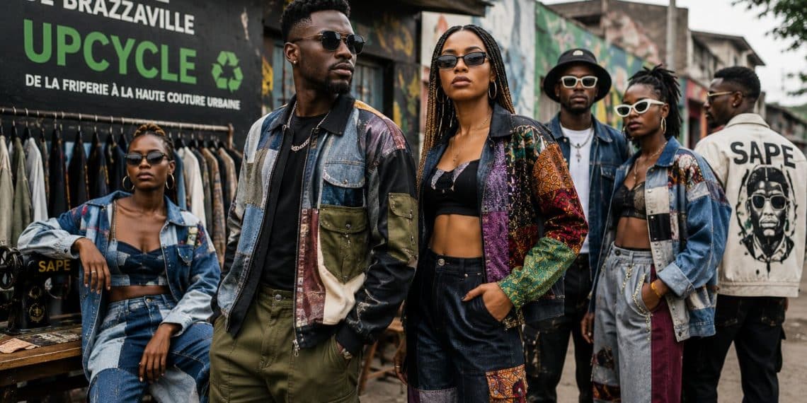 Révolution de la SAPE au Congo : Comment l'upcycling transforme la friperie de Brazzaville en haute couture urbaine