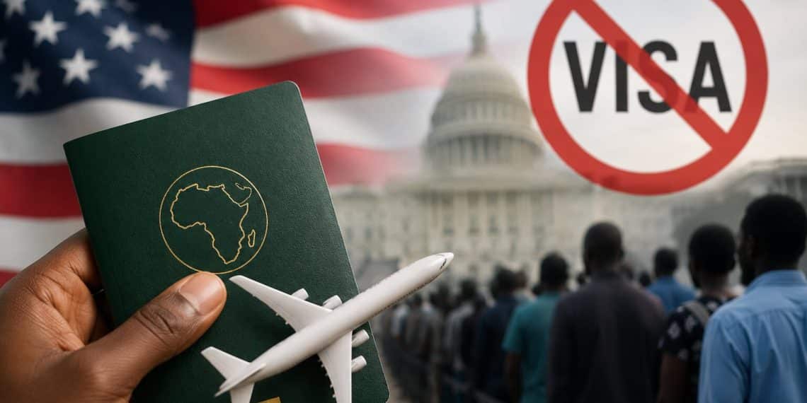 Visas USA : Comment la nouvelle restriction de Washington va bloquer des millions de voyageurs africains