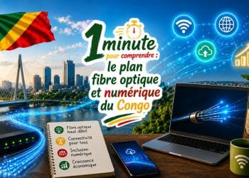 1 minute pour comprendre : le plan fibre optique et numérique du Congo