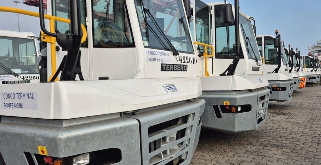 Port de Pointe-Noire : Congo Terminal frappe un grand coup avec 22 nouveaux tracteurs pour booster la logistique en Afrique centrale !