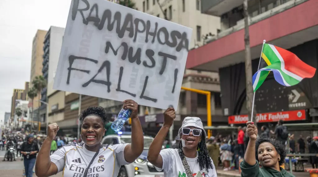 Crise politique en Afrique du Sud : L'ANC déstabilisé par la poussée du mouvement anti-immigration "March and March"