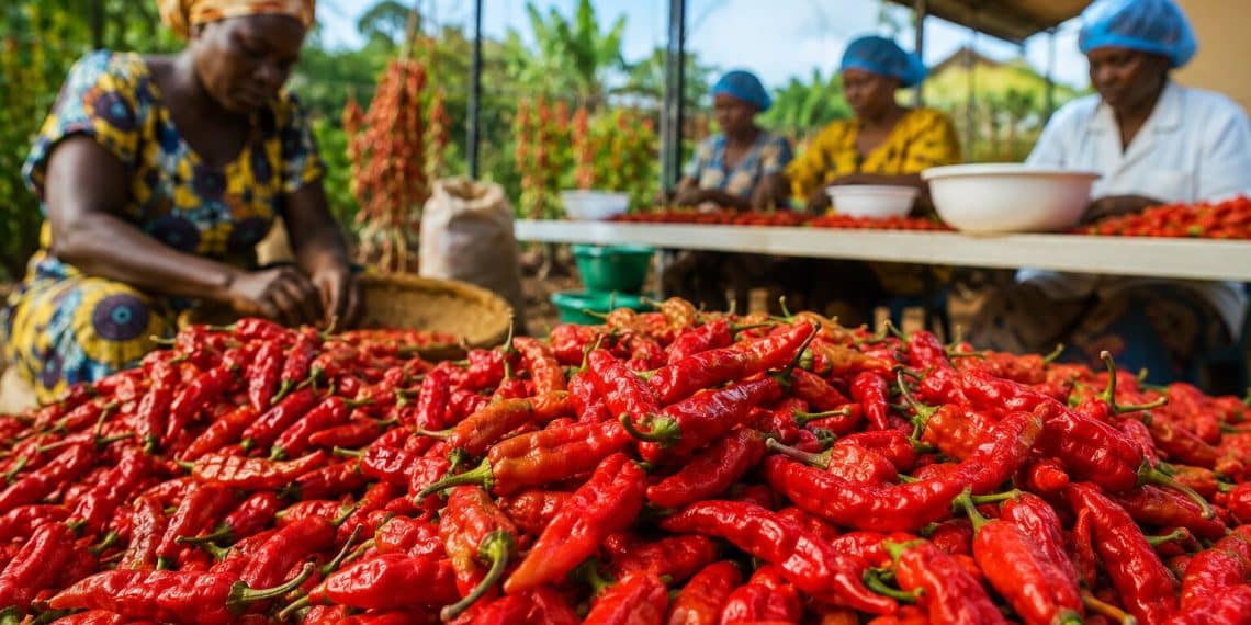 L'or rouge du Congo : Comment le piment de Makoua s'impose sur les tables du monde