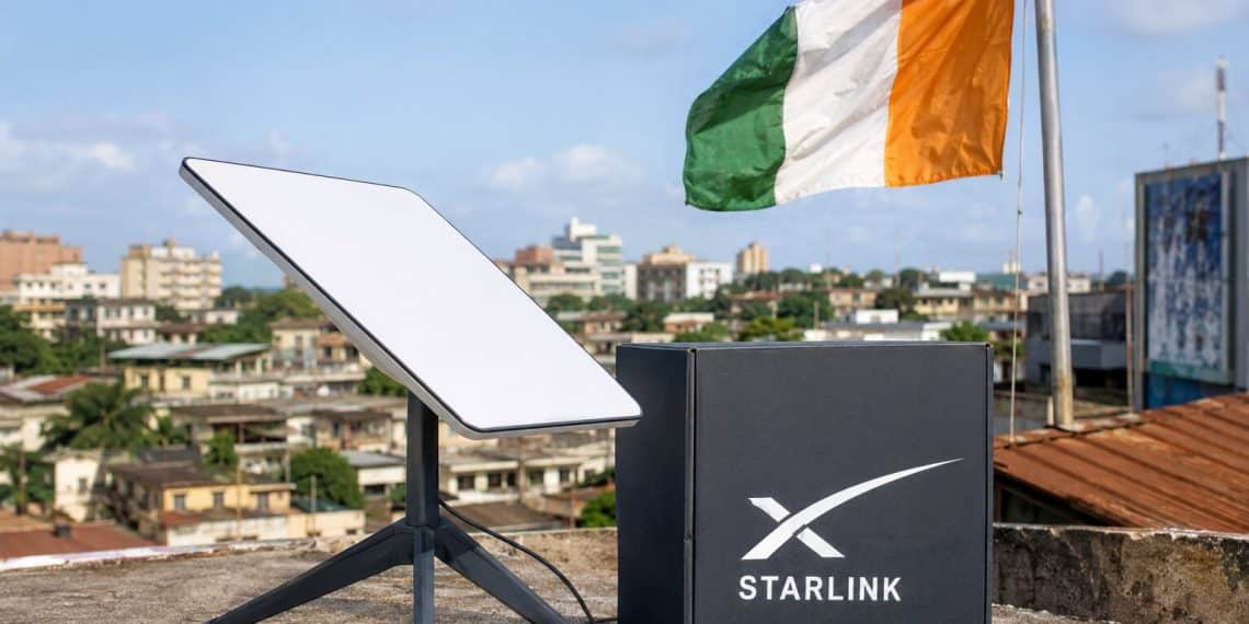 Côte d’Ivoire : L'État autorise Starlink à casser le monopole du haut débit