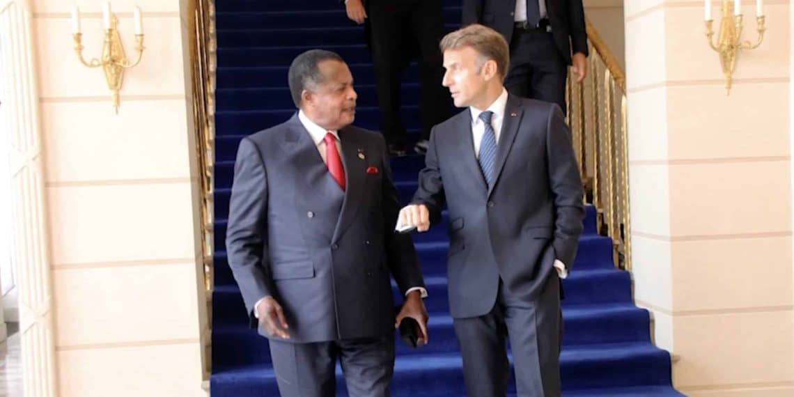 Climat et finance verte à l'Élysée : Denis Sassou N'Guesso plaide devant Emmanuel Macron pour le déblocage des fonds du Bassin du Congo et la valorisation des crédits carbone