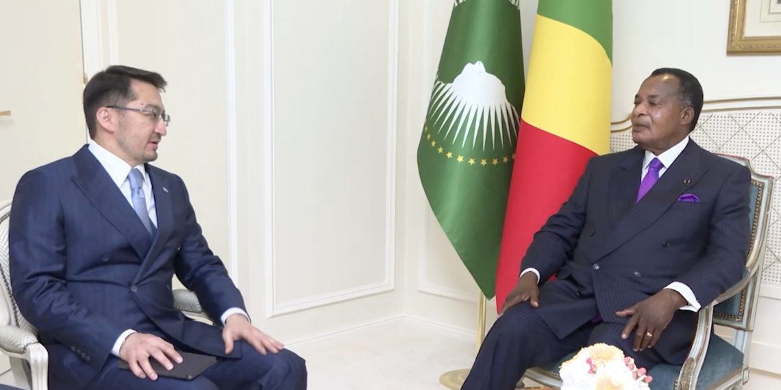 Spatial et intelligence artificielle : Denis Sassou N'Guesso scelle avec le Kazakhstan un accord historique pour le premier satellite congolais