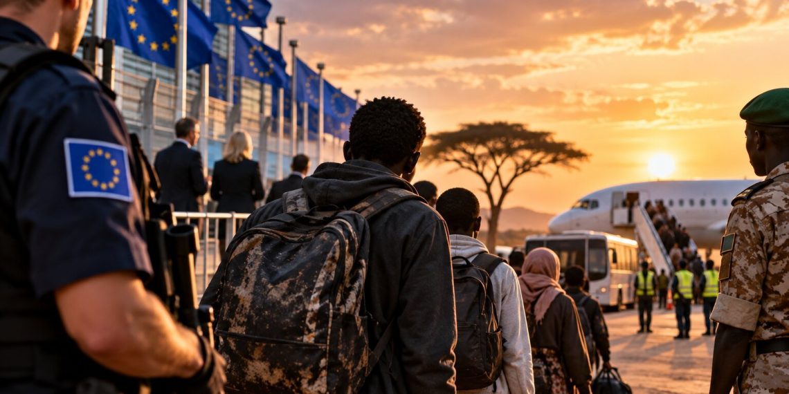 Externalisation des frontières européennes : Le Danemark, l'Allemagne et trois partenaires poussent pour créer des « centres de retour » au Rwanda et en Ouganda d'ici 2027