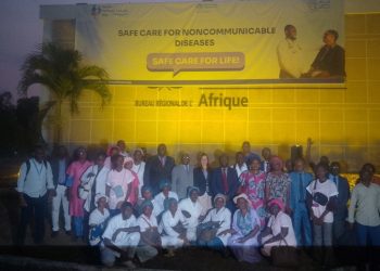 Santé publique et sécurité sanitaire : À Brazzaville, l’OMS et le gouvernement congolais illuminent le bureau régional pour sceller un pacte de soins de qualité contre les maladies non transmissibles