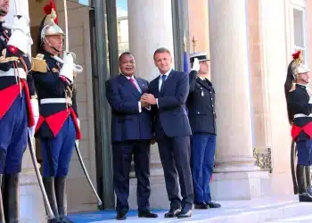 Diplomatie et haute technologie : Reçu à l&rsquo;Élysée par Emmanuel Macron, Denis Sassou N&rsquo;Guesso porte les ambitions spatiales du Congo au Grand Palais